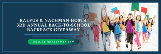 Annual Back-to-School Backpack Giveaway