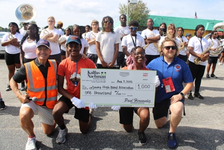 Backpack Giveaway group photo