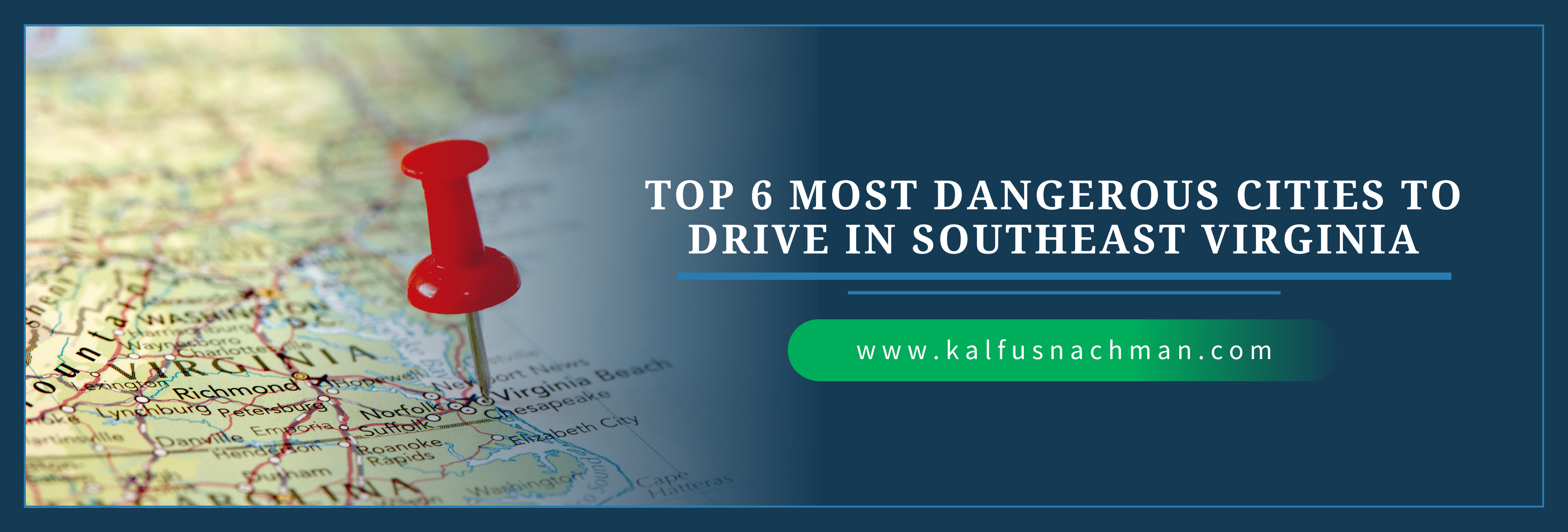 Top 6 Most Dangerous Cities to Drive in Southeast Virginia