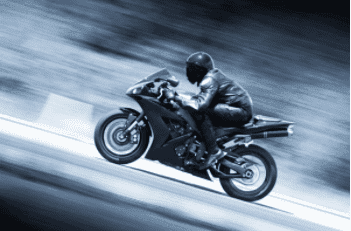 motorcycle speeding