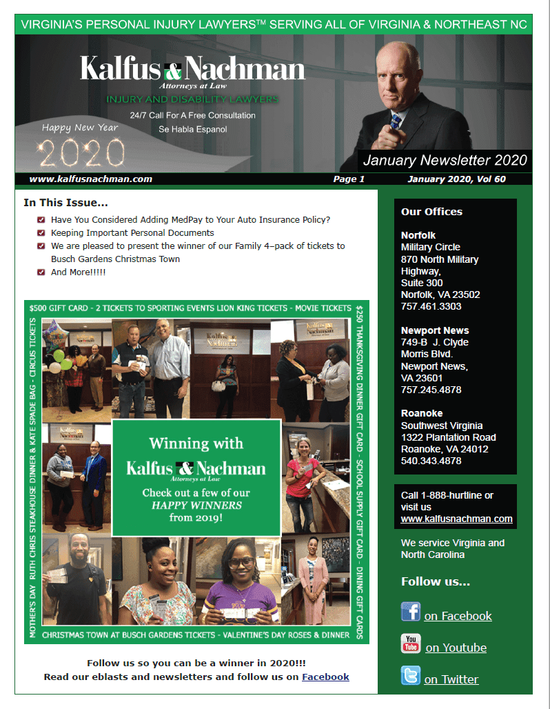 Newsletter January 2020